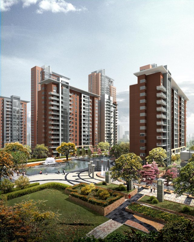 building 092 Modello 3D .c4d .max .obj .3ds .fbx .stl .blend 