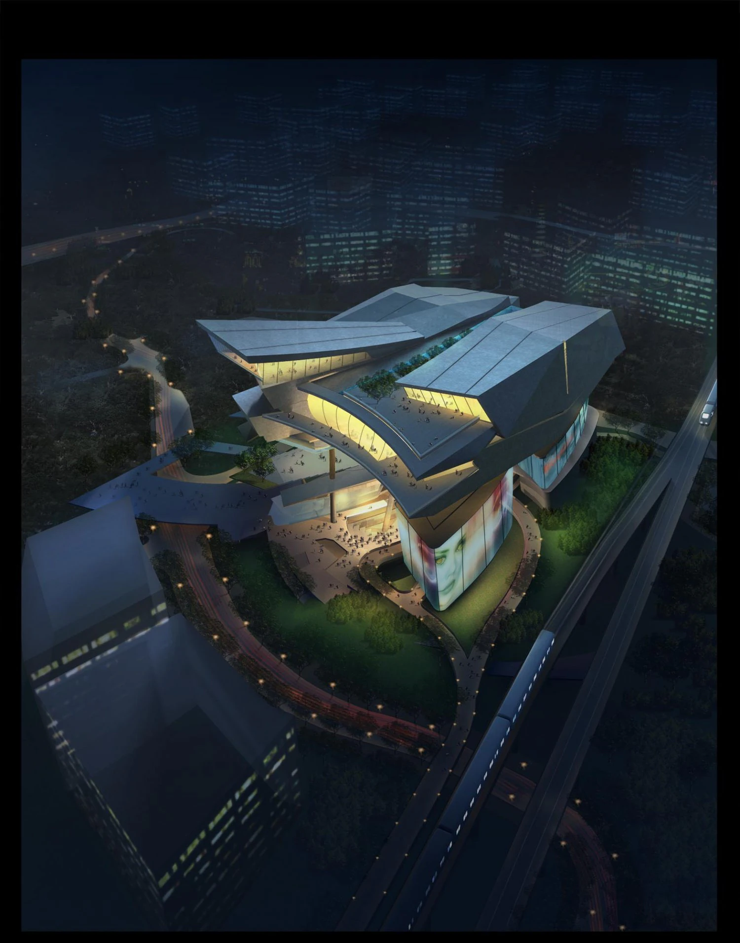 building 093 3D Model .c4d .max .obj .3ds .fbx .stl .blend 