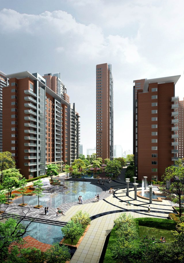 building 100 Modelo 3D .c4d .max .obj .3ds .fbx .stl .blend 