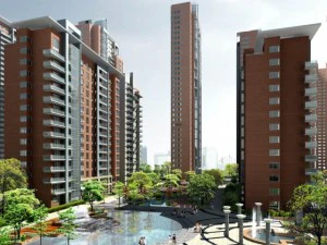 bangunan 100 Model 3D