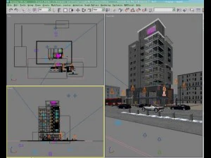 gedung 135 Model 3D