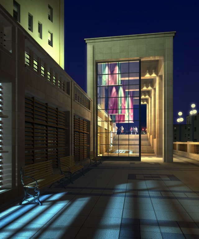 building 137 3D Model .c4d .max .obj .3ds .fbx .stl .blend 