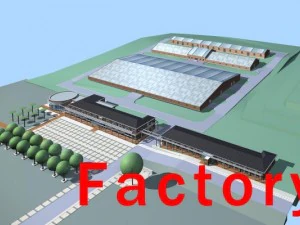 building 150 3D Model