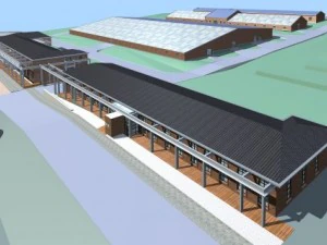 building 150 3D Model