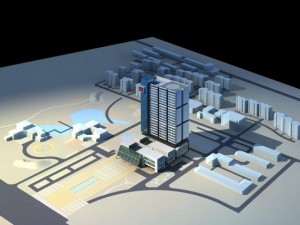 building 155 3D 模型
