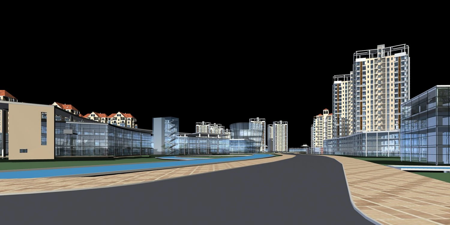 building 157 3D Model .c4d .max .obj .3ds .fbx .stl .blend 