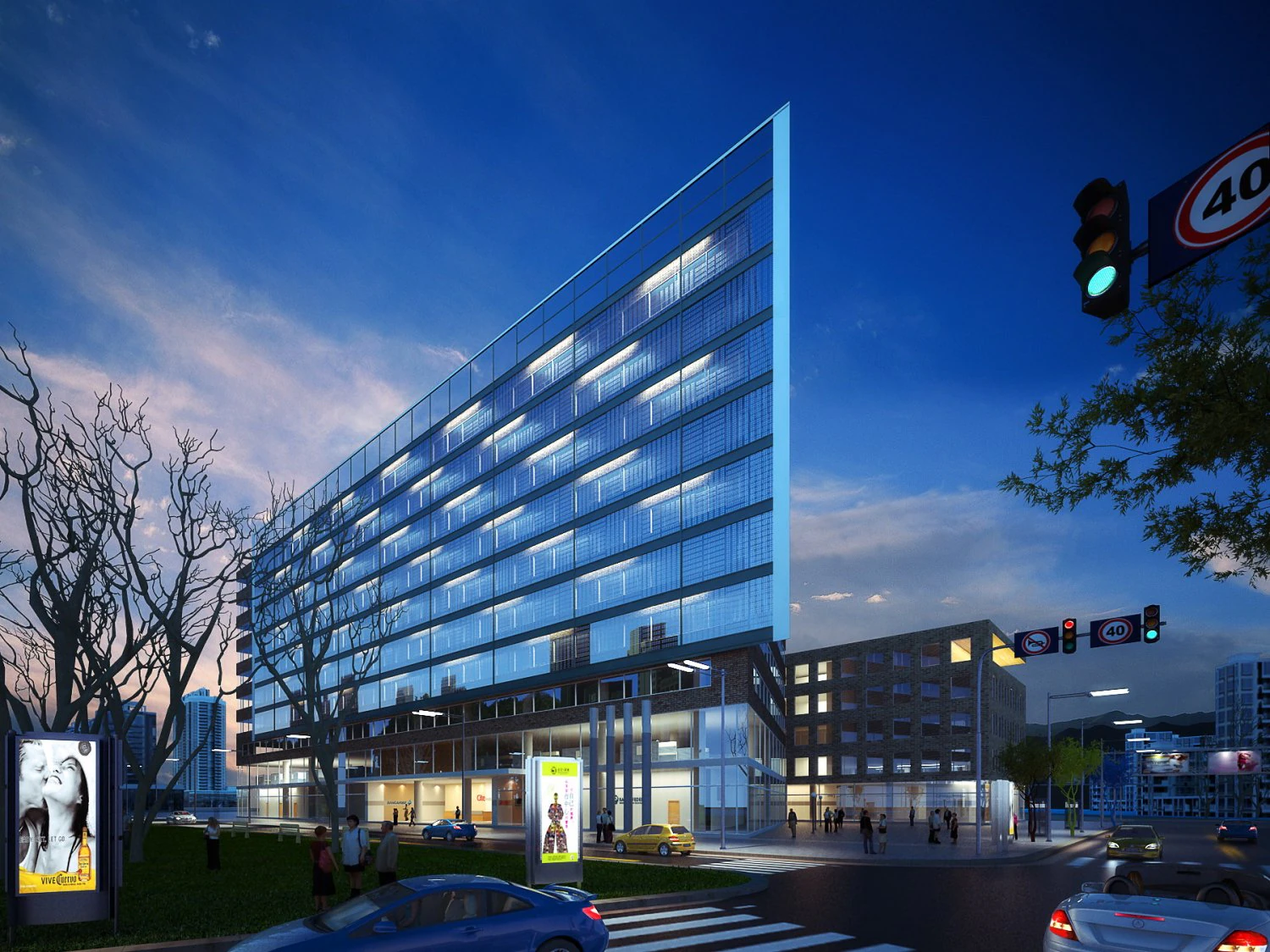 building 158 3D Model .c4d .max .obj .3ds .fbx .stl .blend 