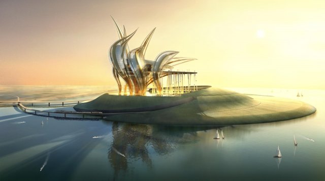 building 160 3D Model .c4d .max .obj .3ds .fbx .stl .blend 