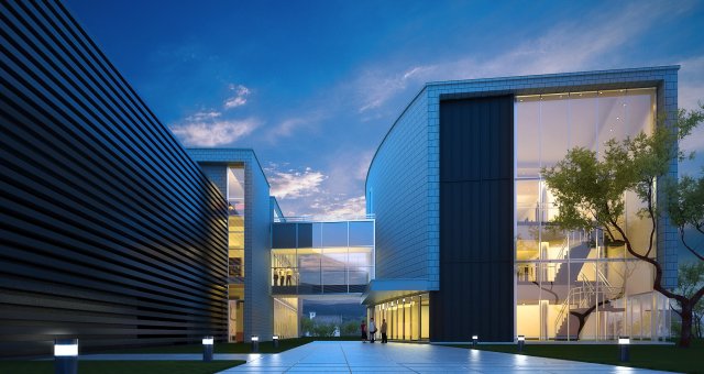 building 161 3D Model .c4d .max .obj .3ds .fbx .stl .blend 