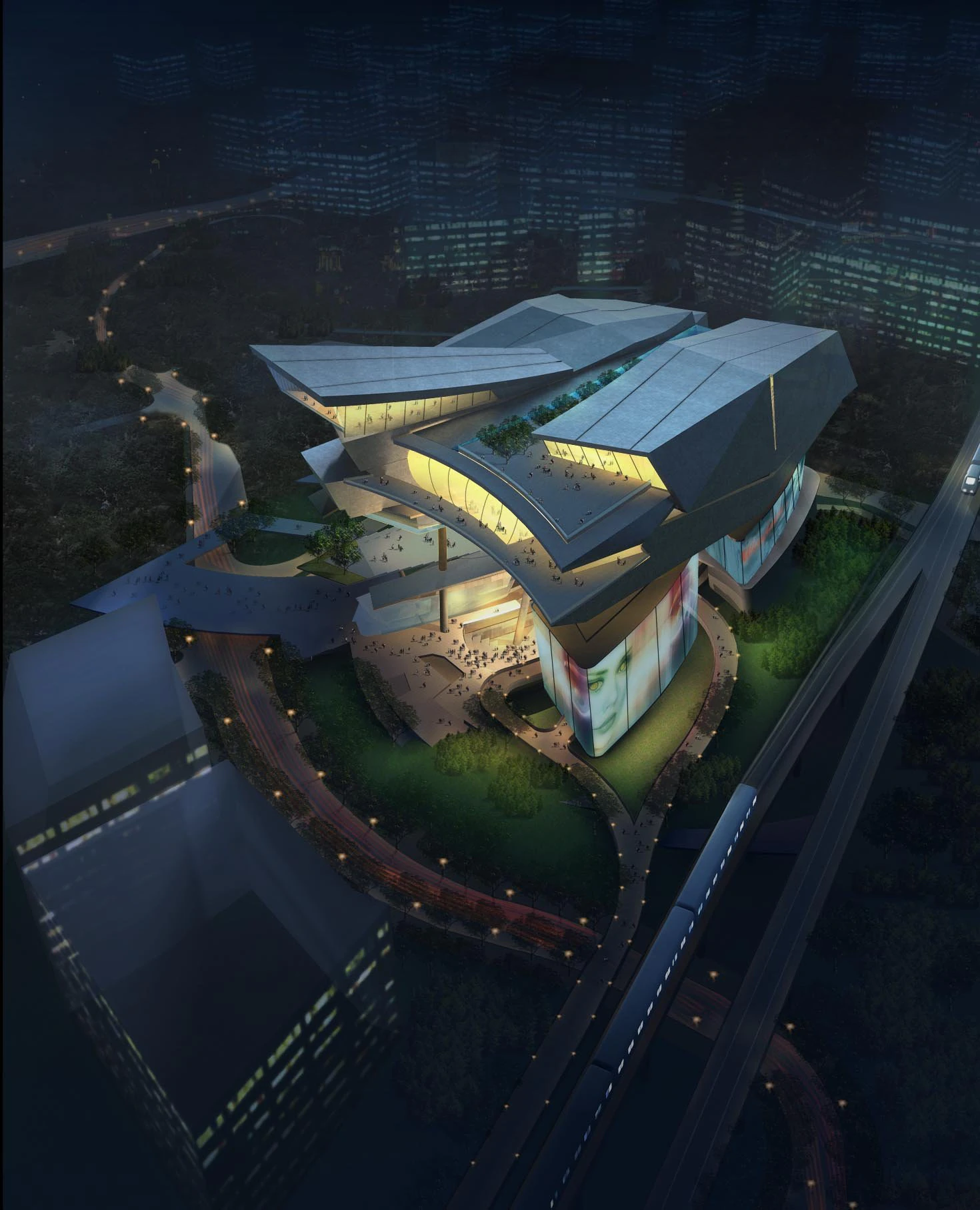 building 166 3D Model .c4d .max .obj .3ds .fbx .stl .blend 