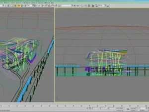 building 166 3D Model