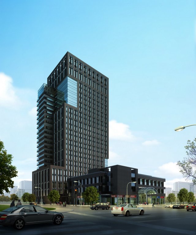 building 191 Model 3D .c4d .max .obj .3ds .fbx .stl .blend