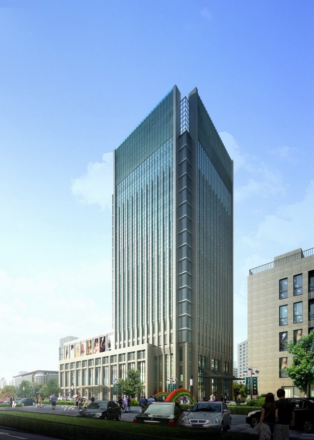 building 198 3D Model .c4d .max .obj .3ds .fbx .stl .blend 