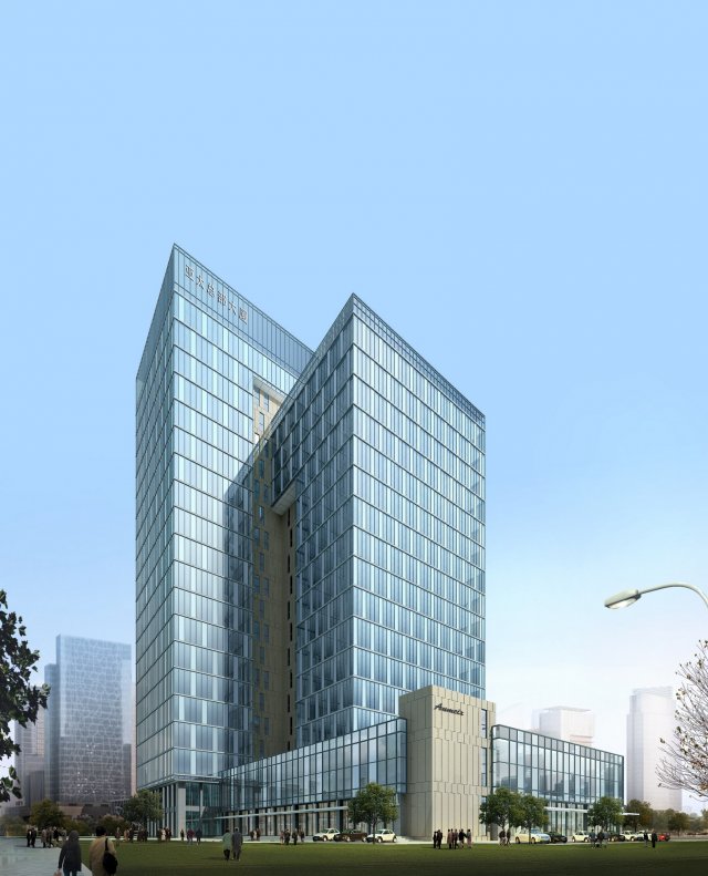 building 205 3D Модель .c4d .max .obj .3ds .fbx .stl .blend 