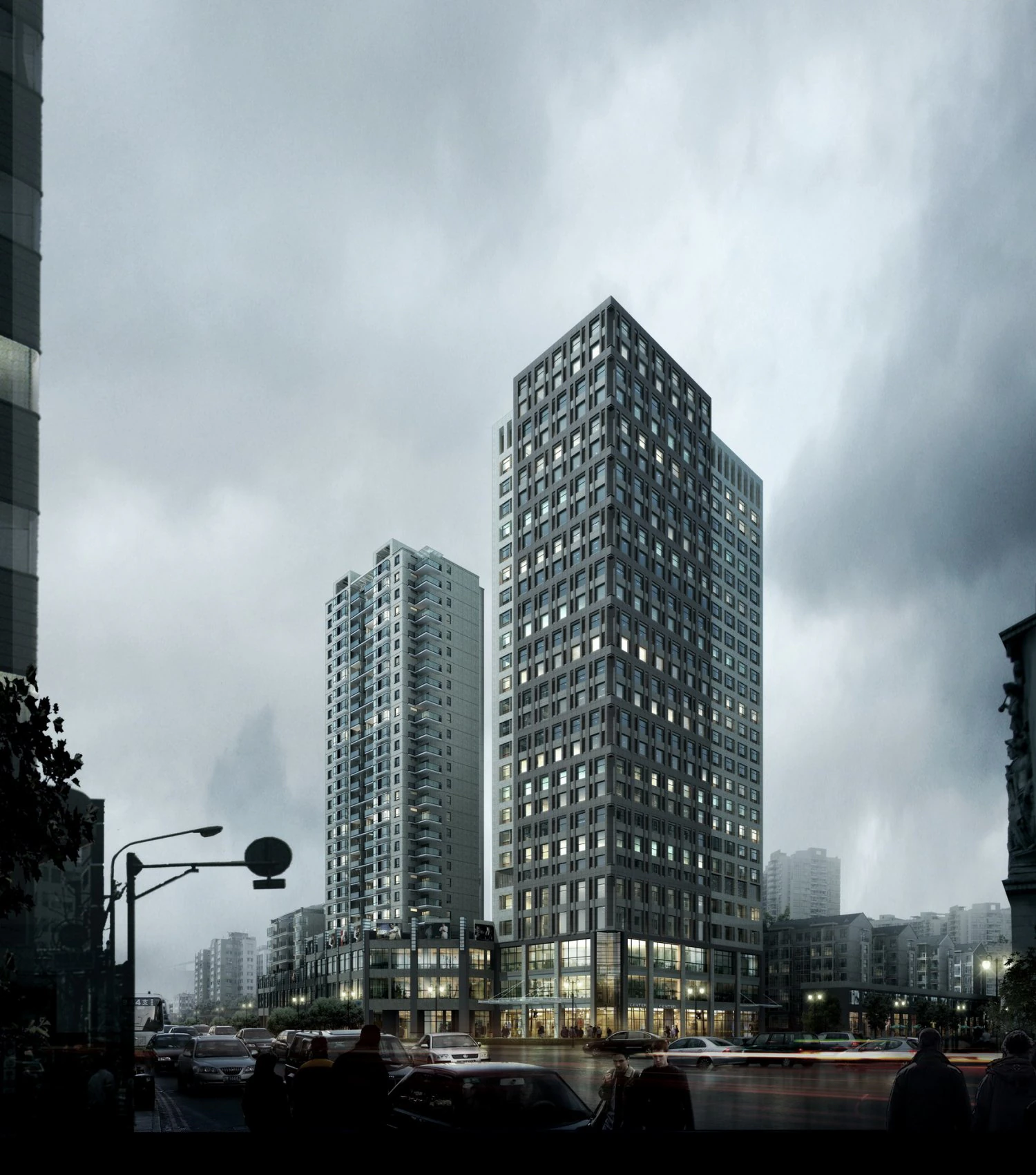 building 208 3D Model .c4d .max .obj .3ds .fbx .stl .blend 