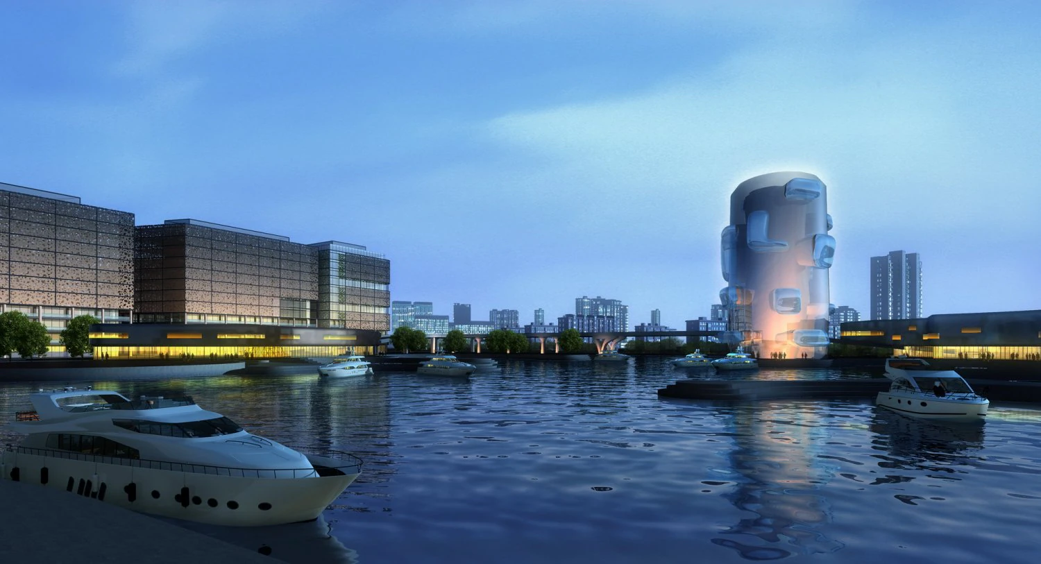 building 209 3D Model .c4d .max .obj .3ds .fbx .stl .blend 