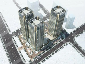 edif&iacute;cio 210 Modelo 3D