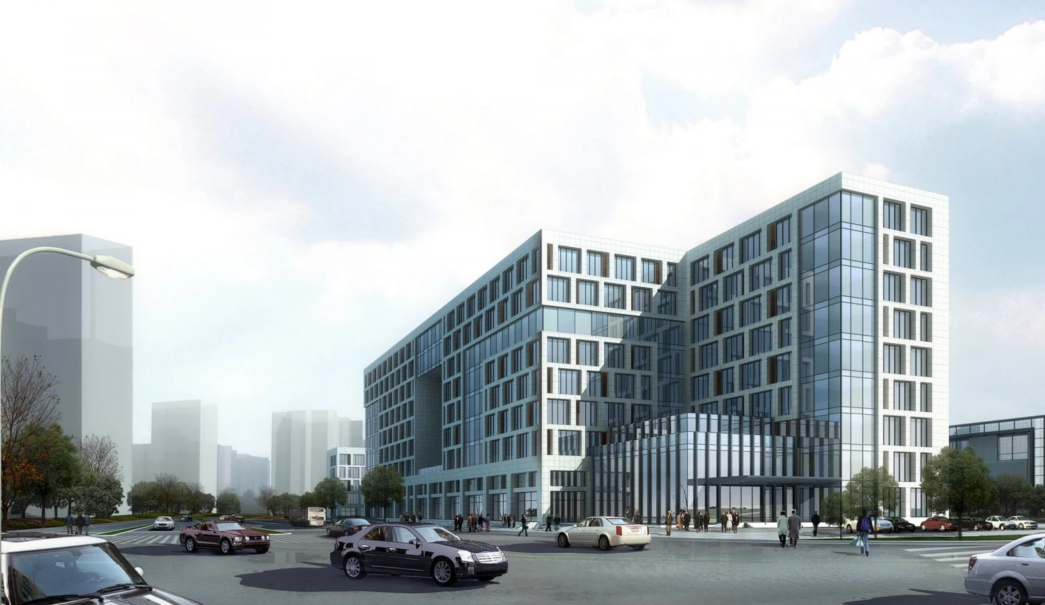 building 215 3D Model .c4d .max .obj .3ds .fbx .stl .blend 