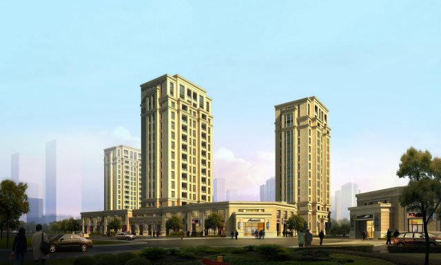 building 222 3D Модель .c4d .max .obj .3ds .fbx .stl .blend 