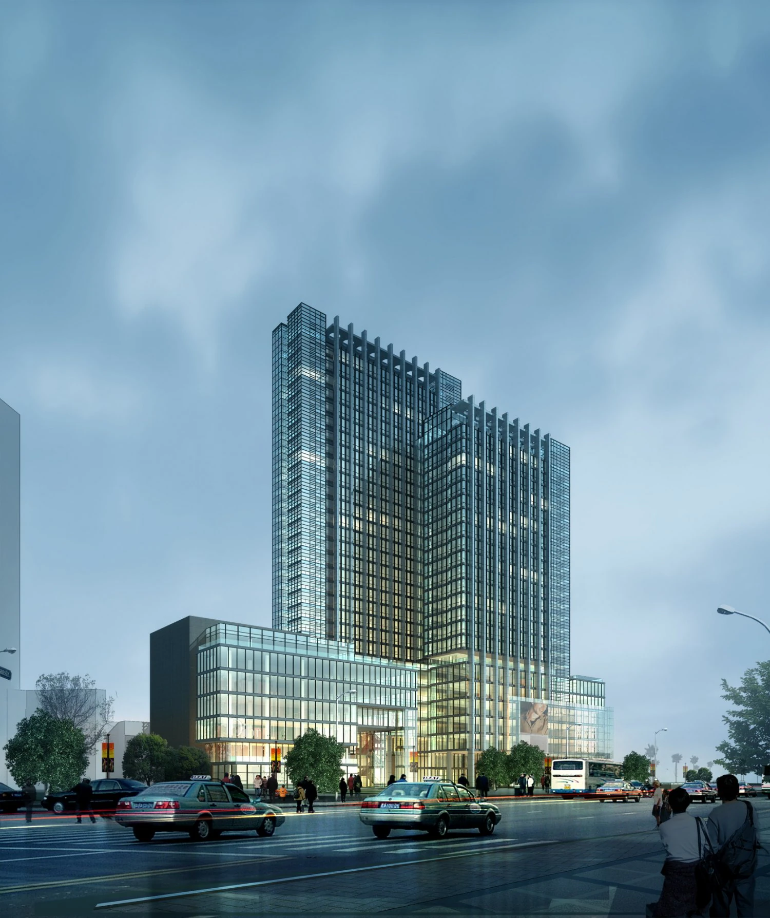 building 243 3D Model .c4d .max .obj .3ds .fbx .stl .blend