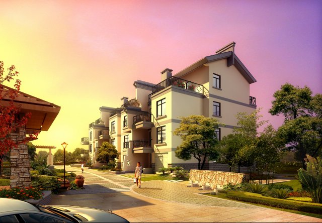 building 245 3D Model .c4d .max .obj .3ds .fbx .stl .blend 