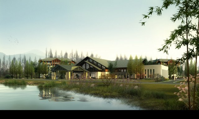 building 286 3D 모델 .c4d .max .obj .3ds .fbx .stl .blend