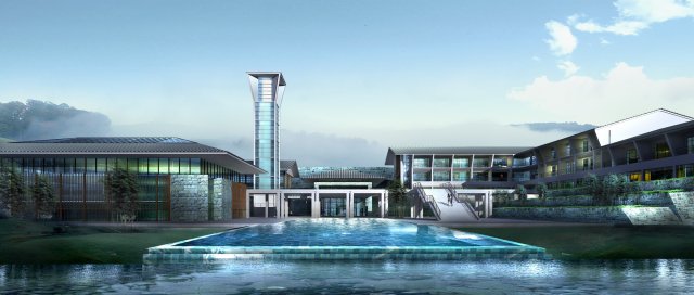 building 296 Model 3D .c4d .max .obj .3ds .fbx .stl .blend