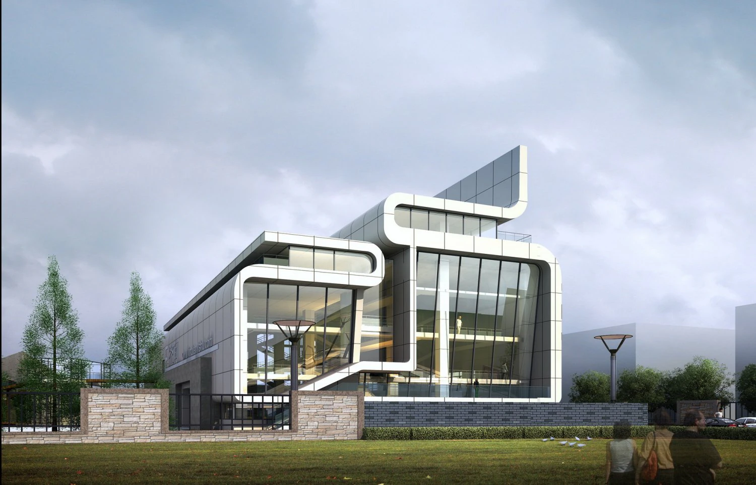 building 299 3D Model .c4d .max .obj .3ds .fbx .stl .blend 