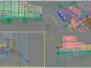 building 318 3D Model