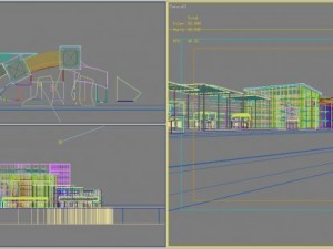 building 321 3D 模型