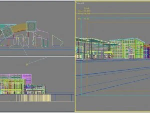 building 321 3D Model