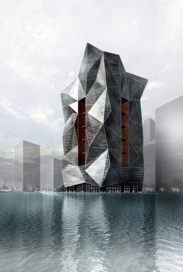 building 322 3D Модель .c4d .max .obj .3ds .fbx .stl .blend 
