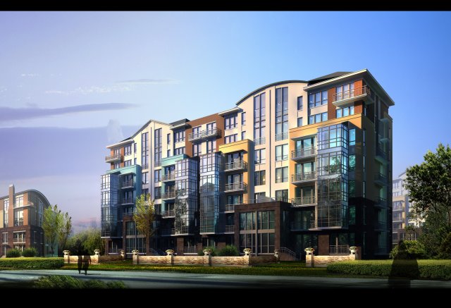 building 325 3D Model .c4d .max .obj .3ds .fbx .stl .blend 
