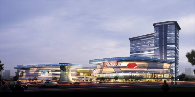 building 327 3D Model .c4d .max .obj .3ds .fbx .stl .blend 