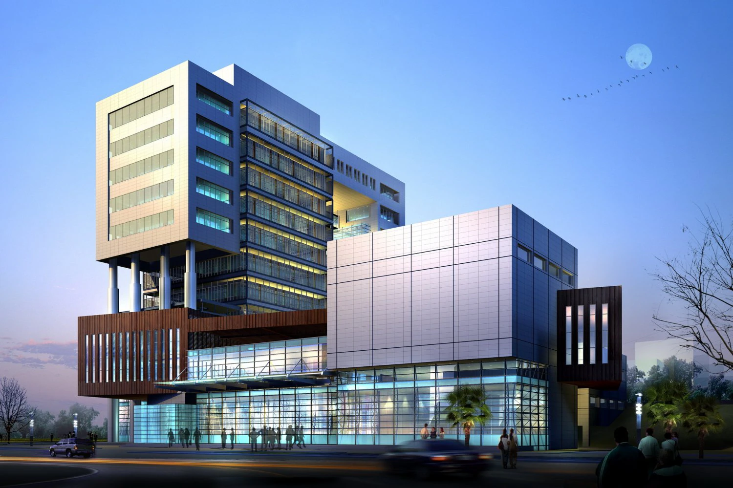 building 328 3D Model .c4d .max .obj .3ds .fbx .stl .blend 