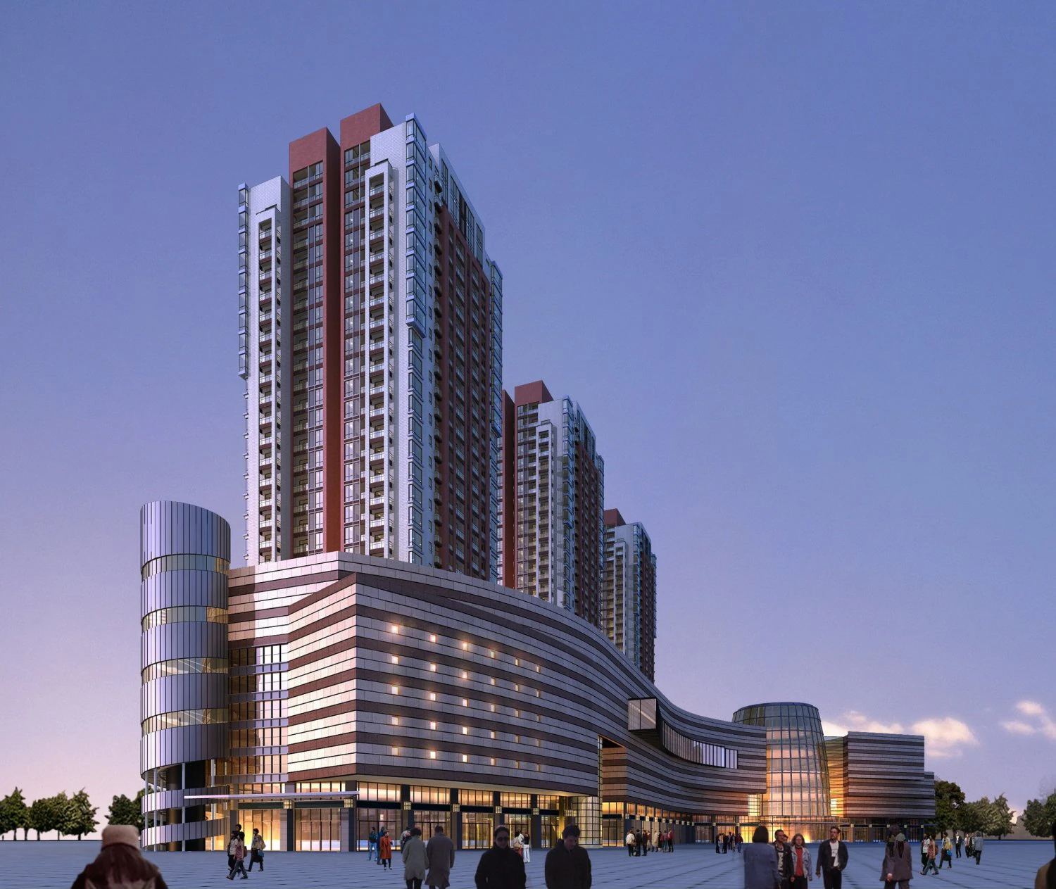 building 329 3D Model .c4d .max .obj .3ds .fbx .stl .blend