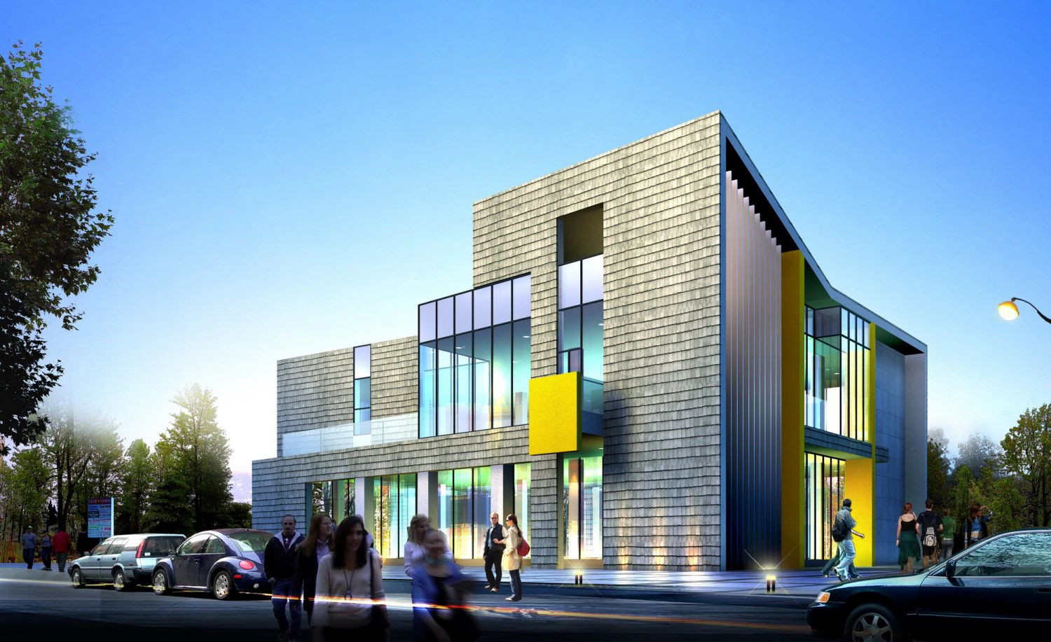building 333 3D Model .c4d .max .obj .3ds .fbx .stl .blend 