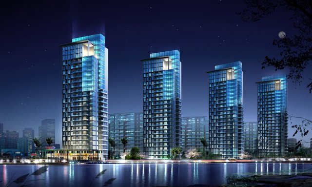 building 336 Model 3D .c4d .max .obj .3ds .fbx .stl .blend 