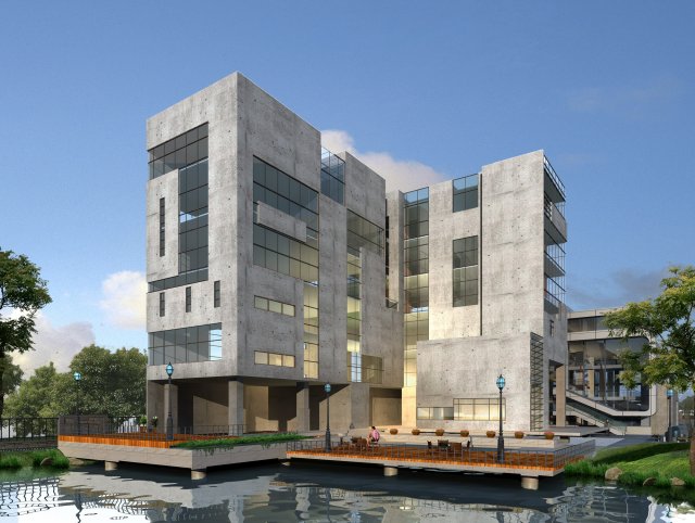 building 338 Modelo 3D .c4d .max .obj .3ds .fbx .stl .blend