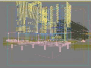 bangunan 338 Model 3D