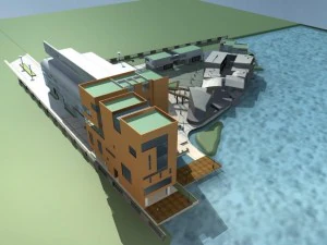 bangunan 338 Model 3D