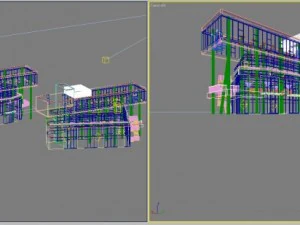 building 341 3D Model