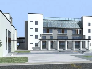 building 342 3D Model