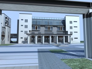 building 342 3D Модель