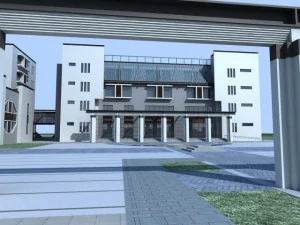 building 342 3D Model