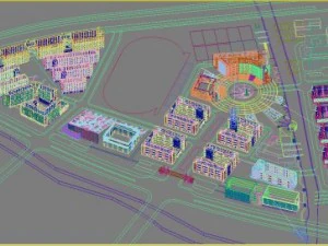 bangunan 344 Model 3D