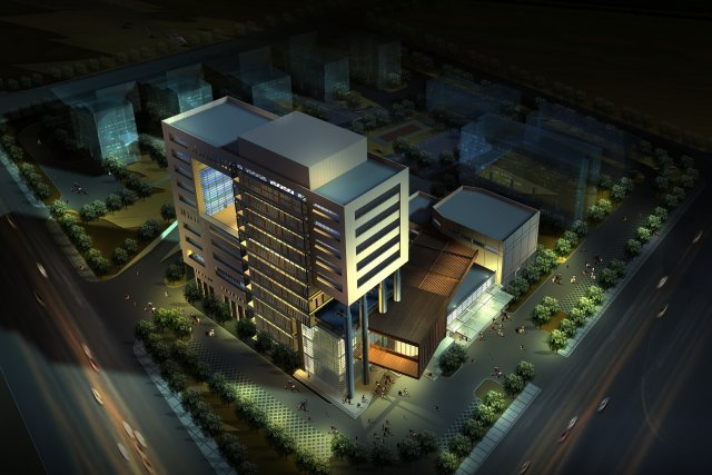 building 348 3D Model .c4d .max .obj .3ds .fbx .stl .blend