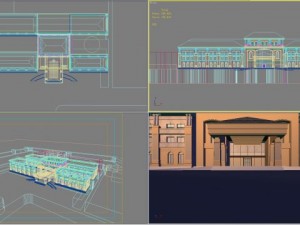 building 352 3D 模型