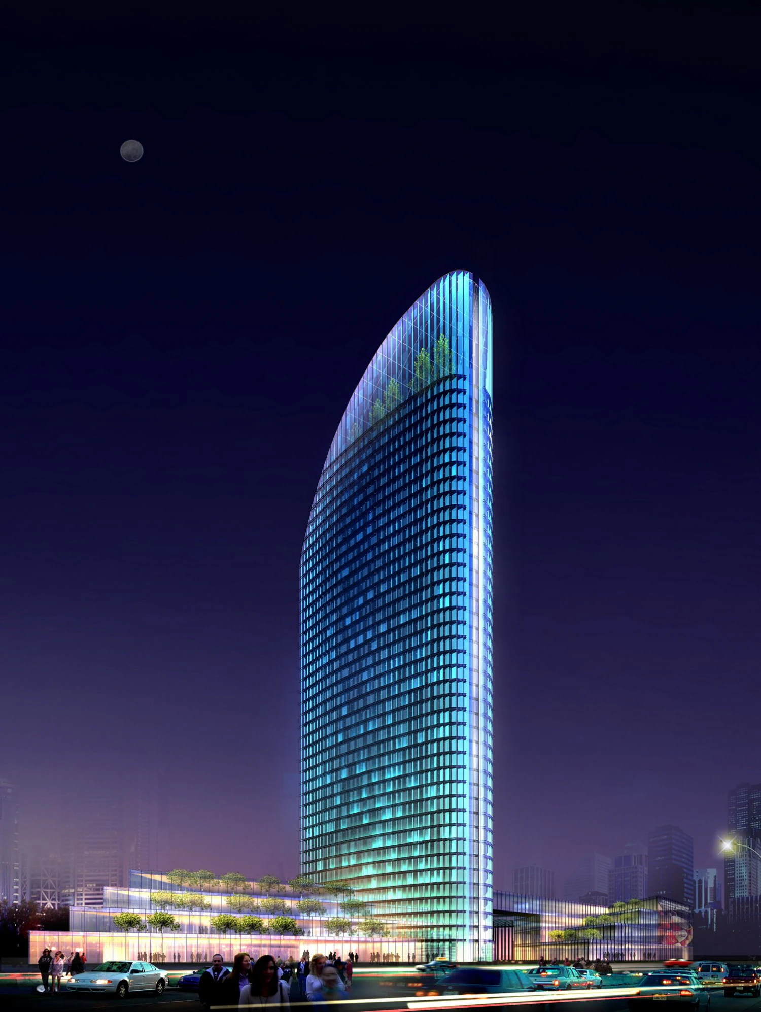 building 358 3D Model .c4d .max .obj .3ds .fbx .stl .blend 