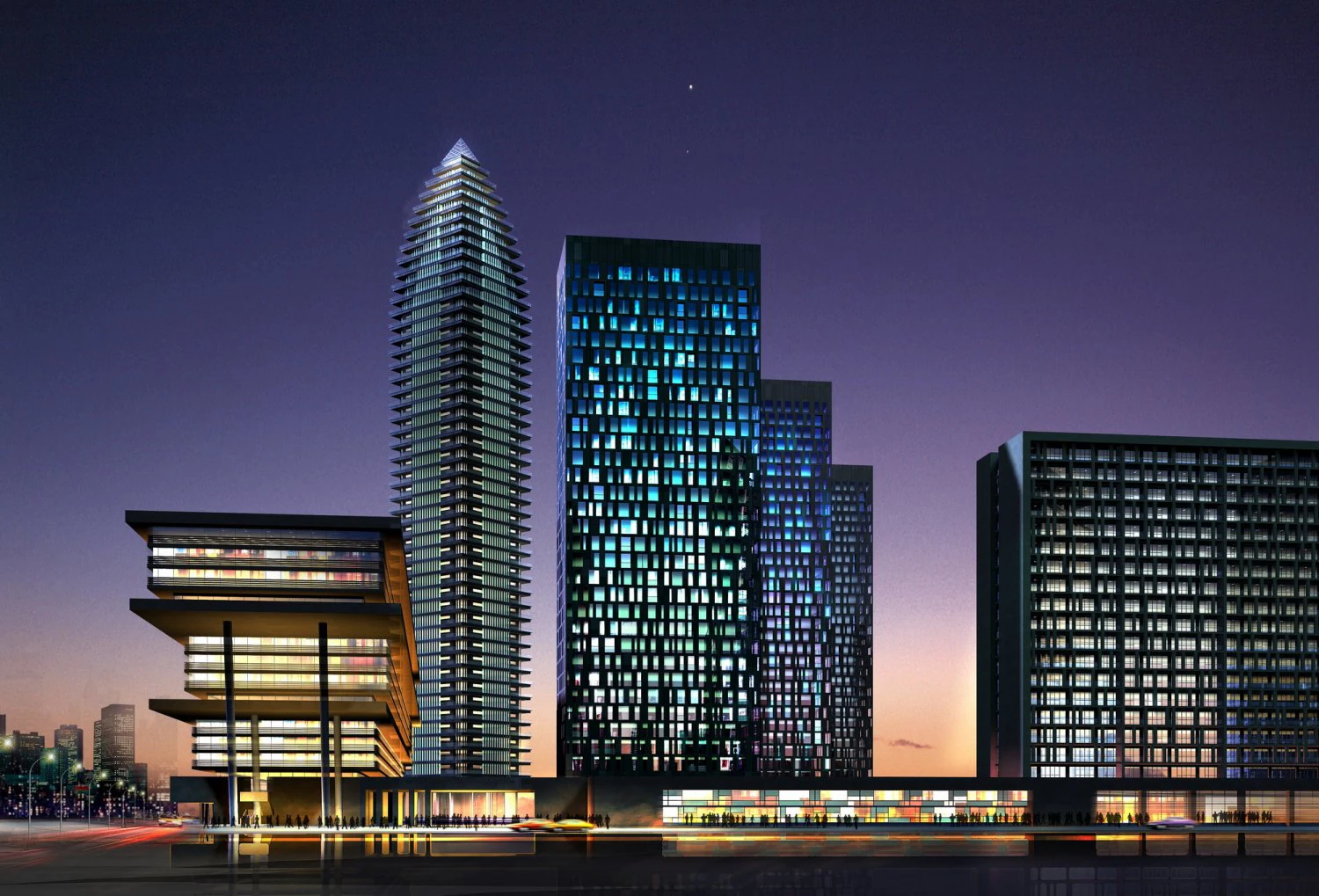 building 360 3D Model .c4d .max .obj .3ds .fbx .stl .blend 